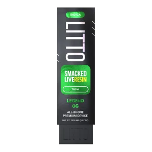 Litto Smacked live resin THCA – 2000mg