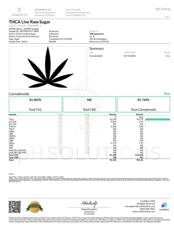 High Achievers THCA Diamonds 1G - Image 2