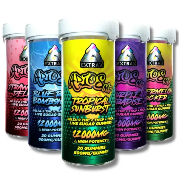 DELTA EXTRAX - 12000MG ADIOS MF BLEND