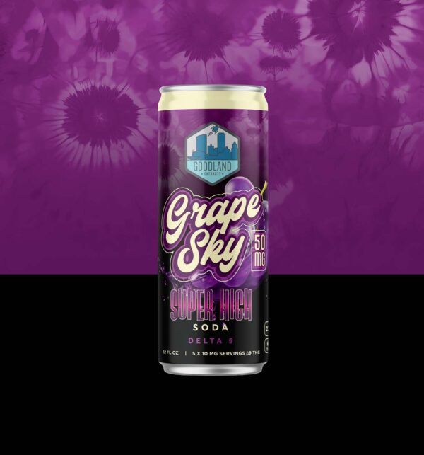 GOODLAND EXTRACTS DRINKS 50MG THC - GRAPE SKY