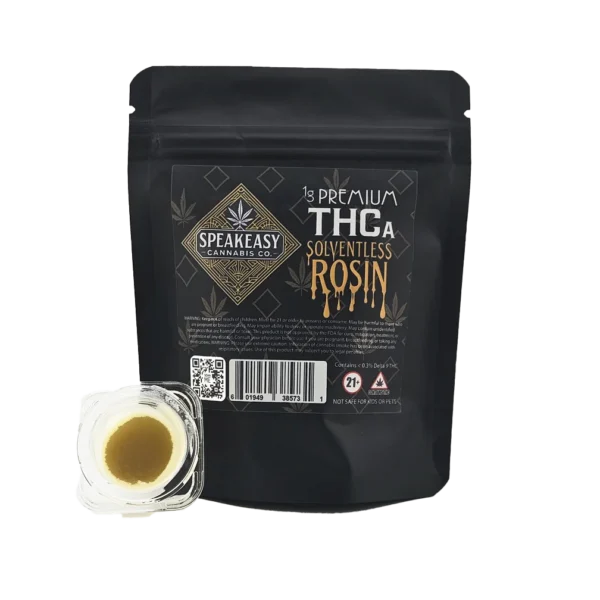 SPEAKEASY CANNABIS CO SOLVENTLESS ROSIN